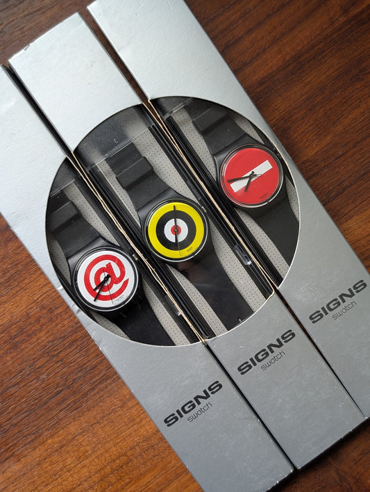 Swatch Signs Series - Three Pieces (NOS)
