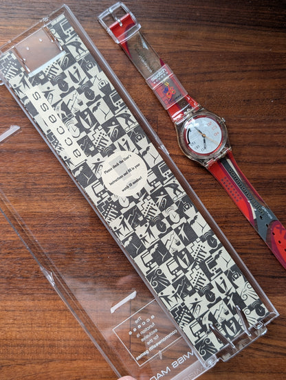 Swatch Commonwealth Games 1998 "Menang" SKK108 (NOS)