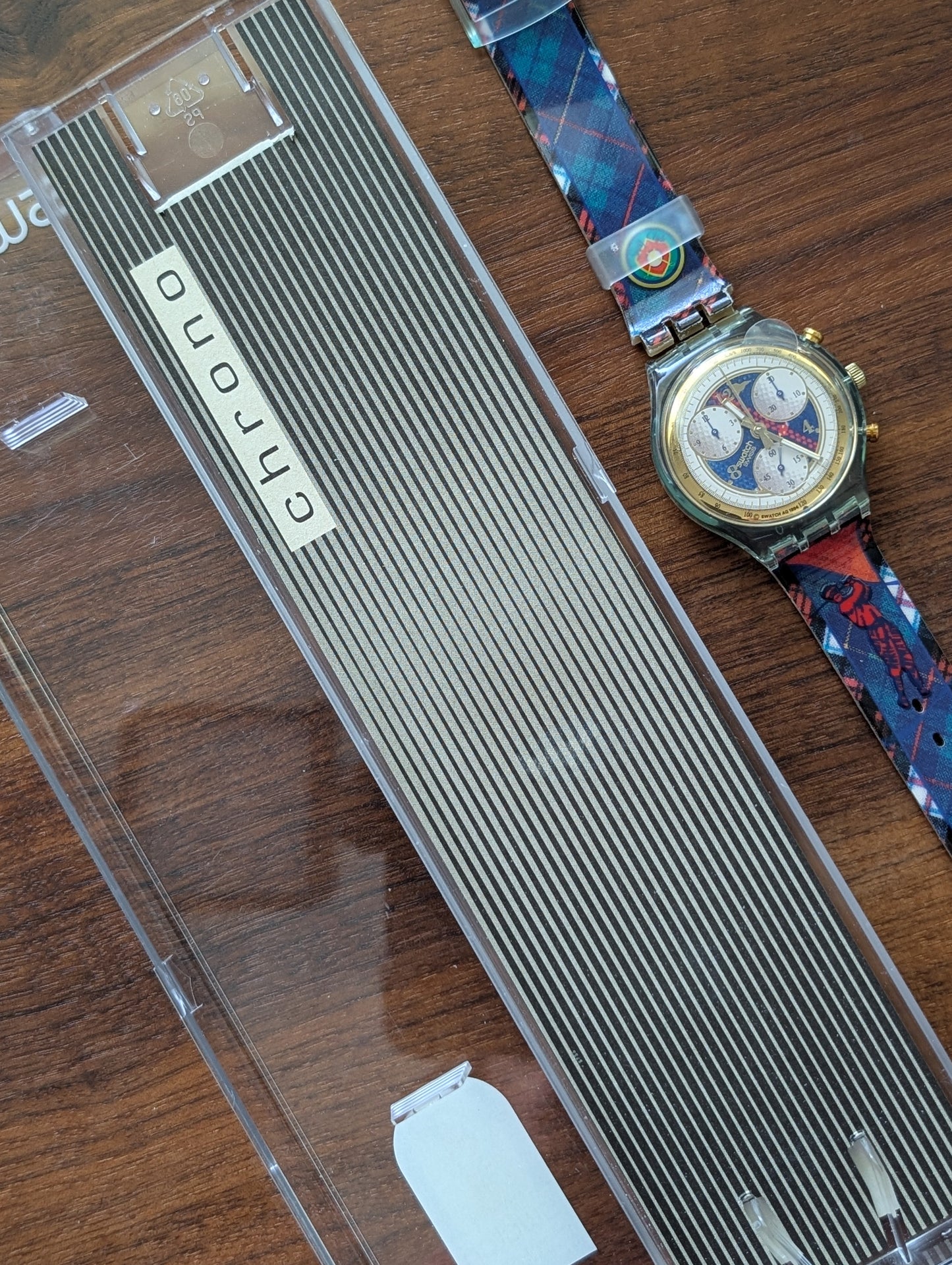 Swatch Chrono "Hole in One" SCG106 (NOS)