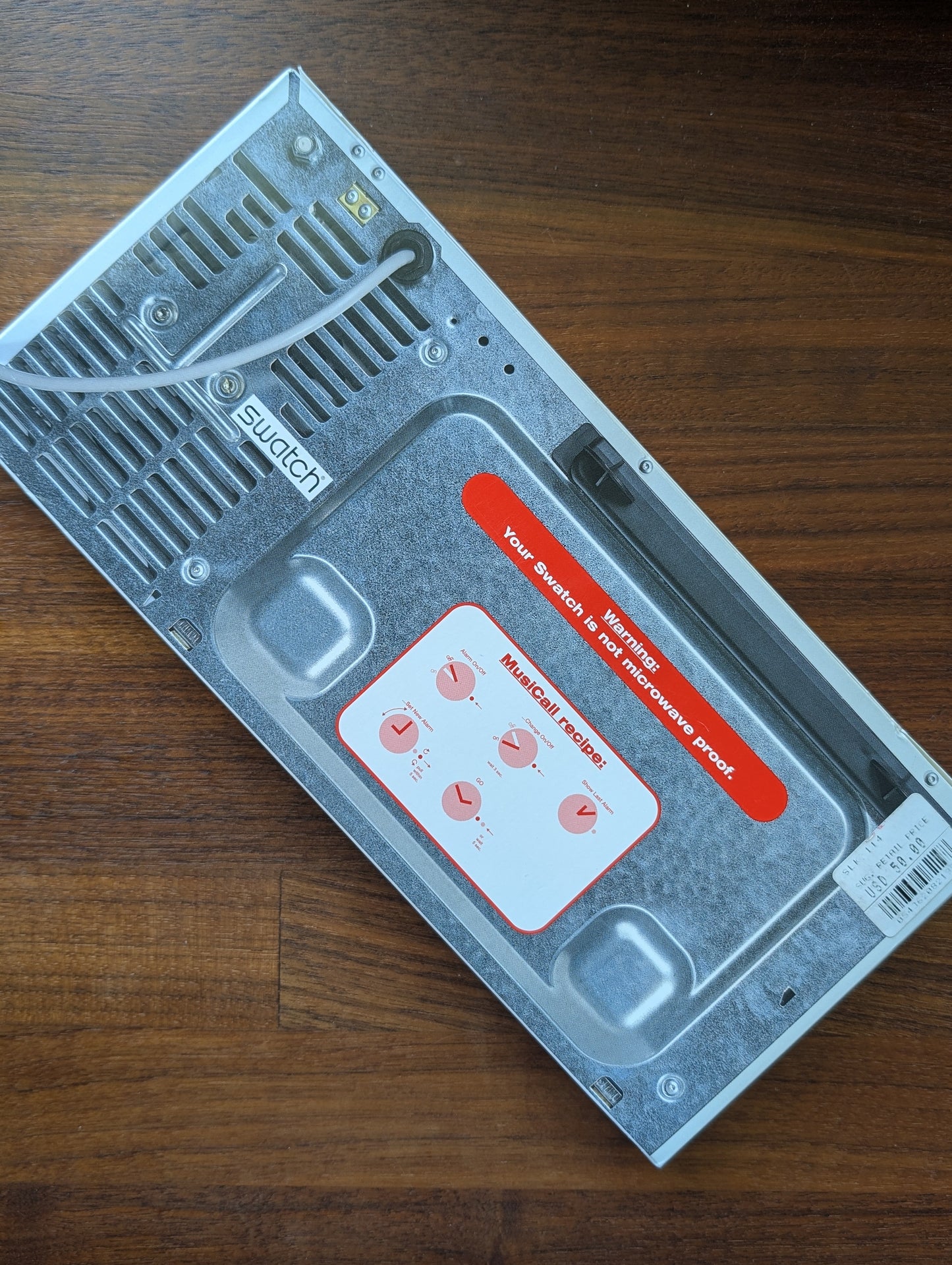 Swatch Musicall "Time to Cook" SLK114 (NOS)