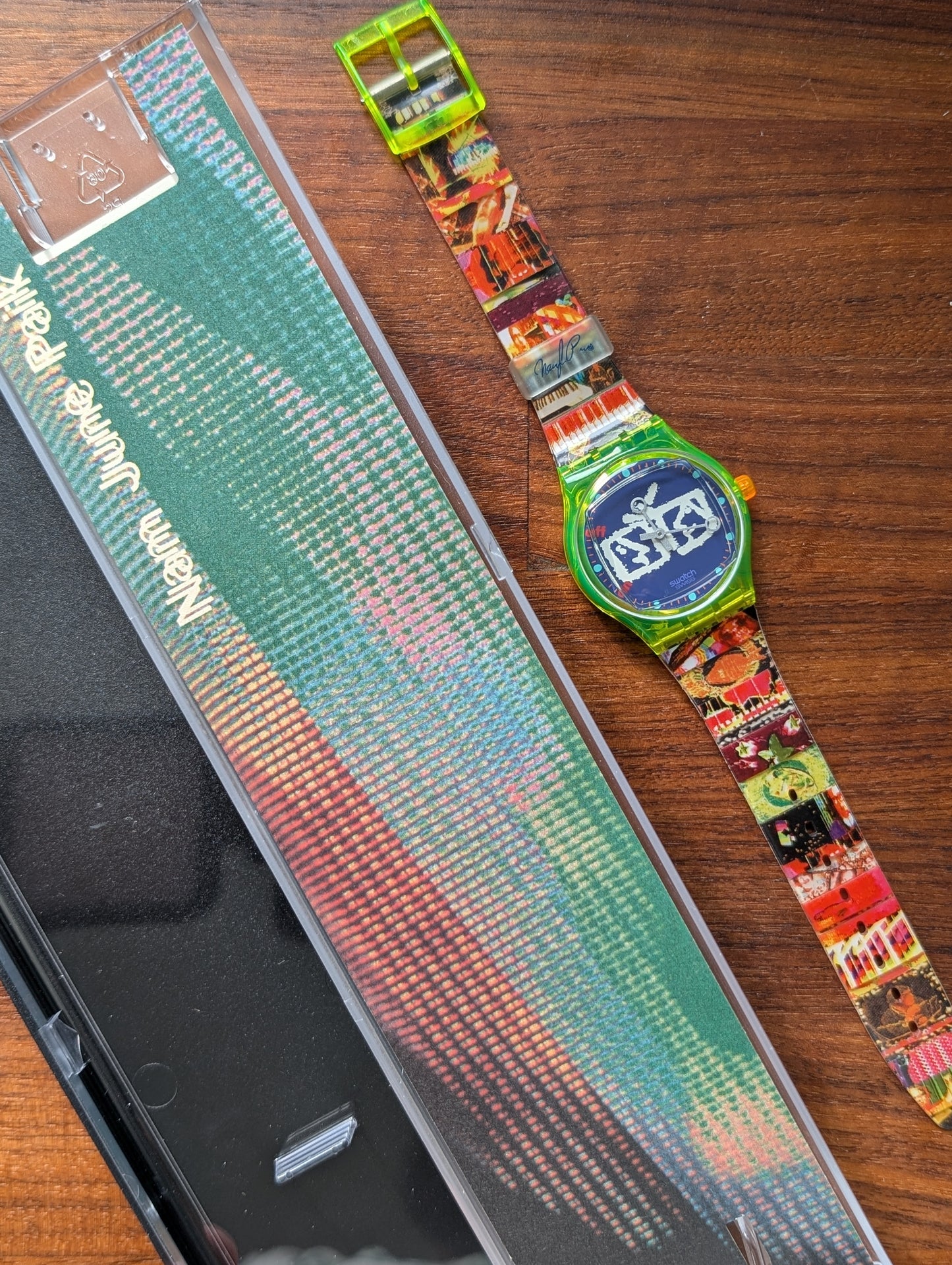 Swatch x Nam June Paik "Zapping" SLZ104 (NOS)