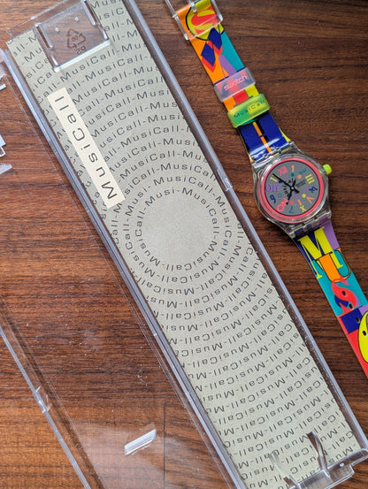 Swatch x Philip Glass "Boogie Mood" SLK104 (NOS)