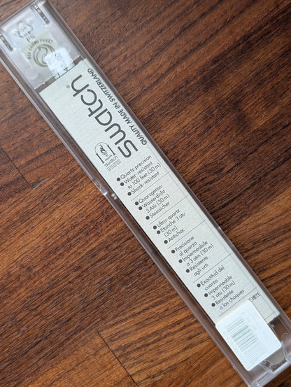 Swatch "Transparent" GK209 (NOS)