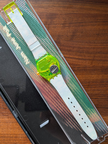 Swatch x Nam June Paik "Zapping" SLZ104 (NOS)
