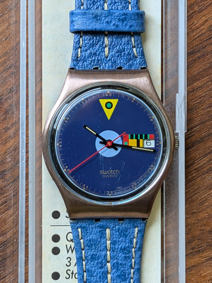 Swatch "Tango Azul" GX401 (NOS)