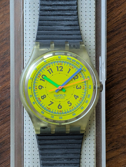 Swatch "Lemon Iceberg" GK116 (Used)