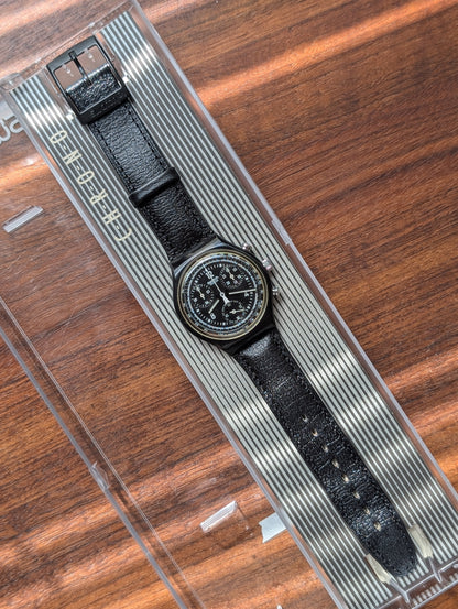 Swatch "Pure Black" SCB114 (NOS)