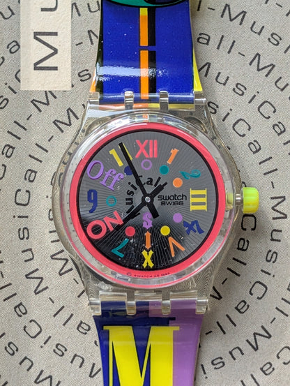 Swatch x Philip Glass "Boogie Mood" SLK104 (NOS)