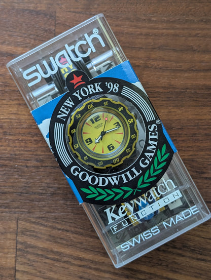 Swatch Scuba "Goodwill Games NY98" SHB101 (NOS)