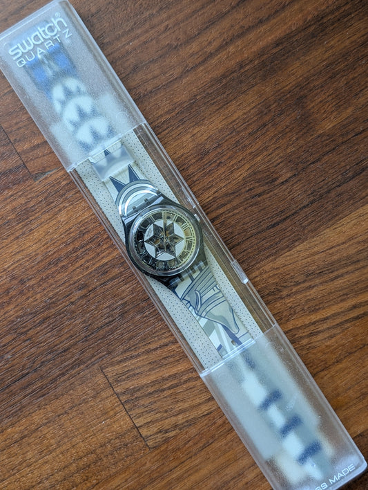 Swatch "Decoscraper" GP109 (NOS)