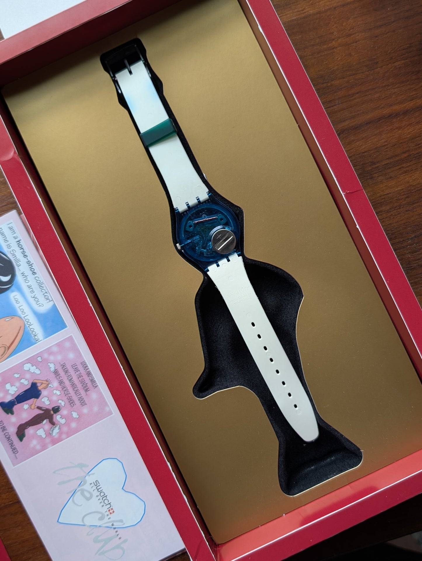 Swatch The Club "Smilla" GZ701 (NWT)