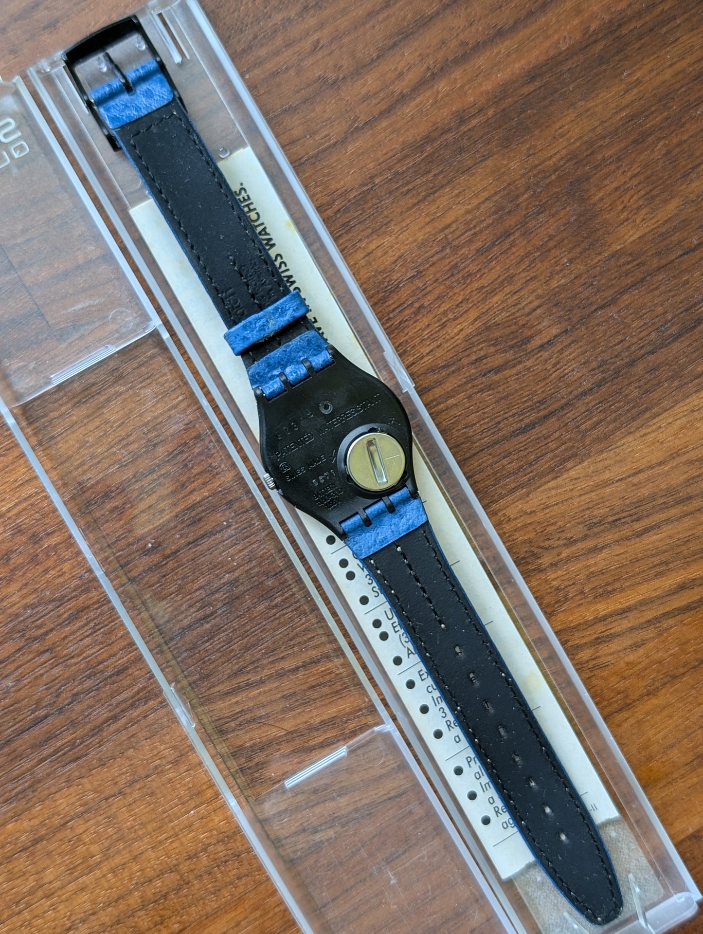 Swatch "Tango Azul" GX401 (NOS)
