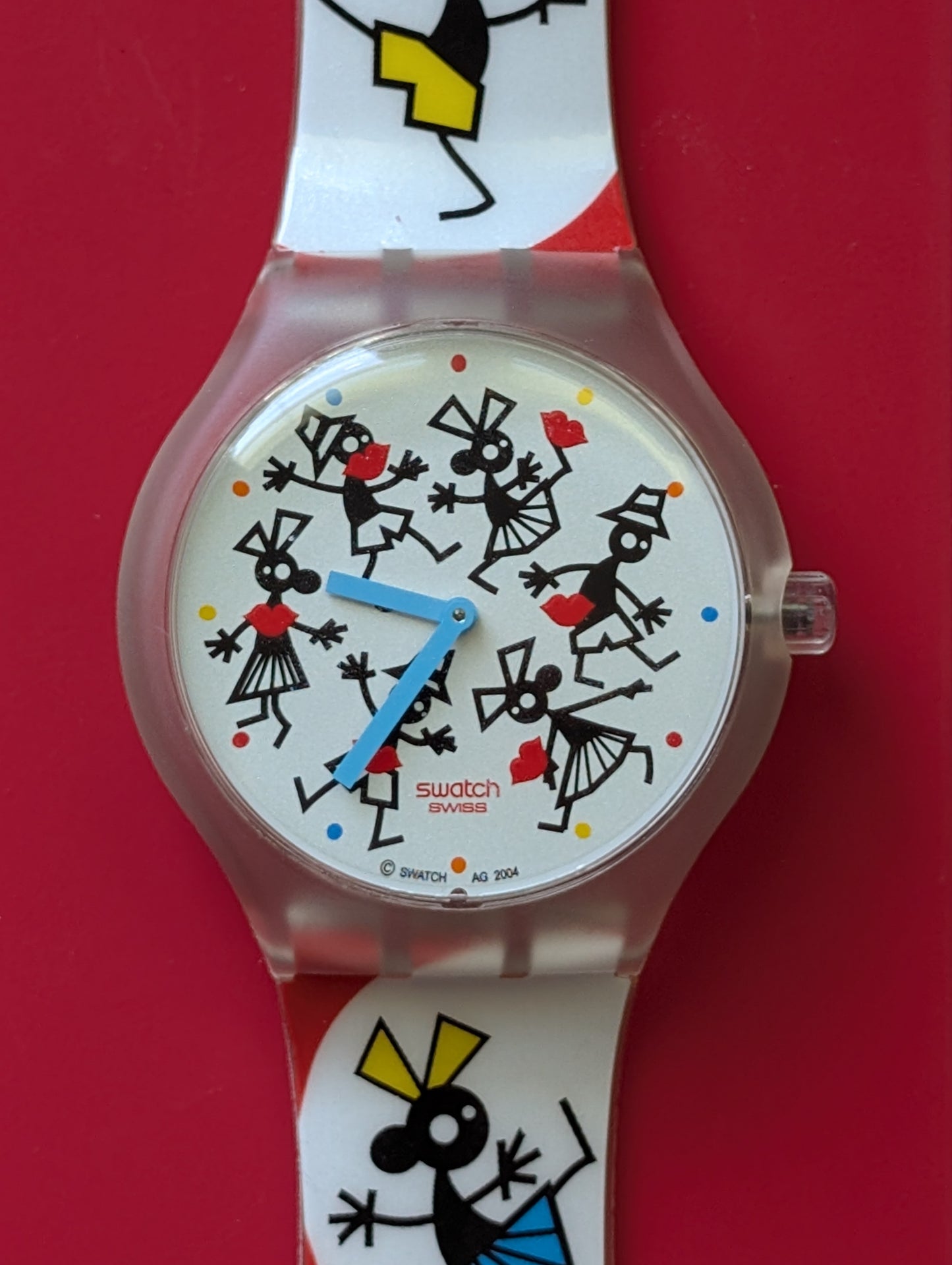 Swatch The Club "Time for a Kiss" STGK104 (NOS)